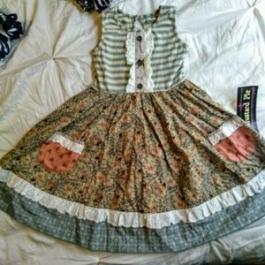 New mustard pie 4t dress